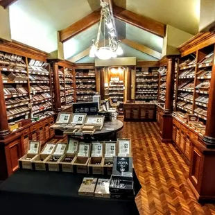 a cigar shop