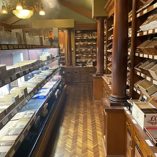 a cigar shop