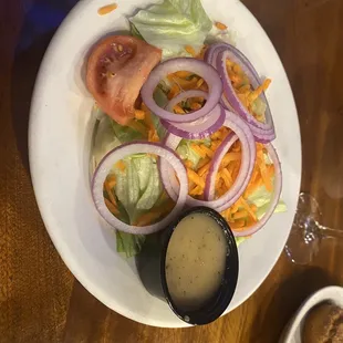 House Salad with Italian Dressing