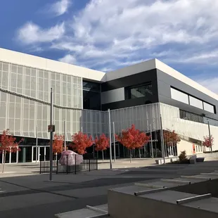 View between the convention center and performing arts center