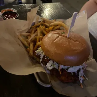 Hot Chicken Sandwich