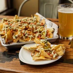 nachos, food