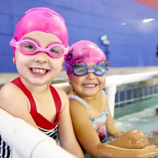Learning to swim at SafeSplash!