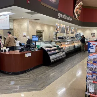 customers at the deli counter