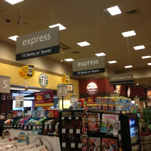 the inside of a grocery store