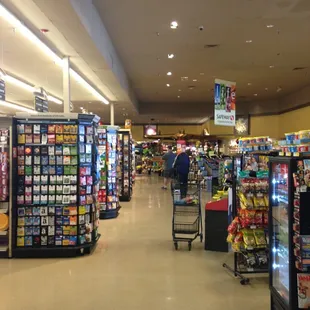 a grocery store with a variety of goods