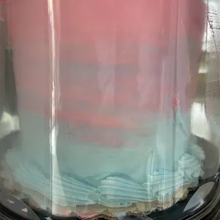 Gender reveal cake