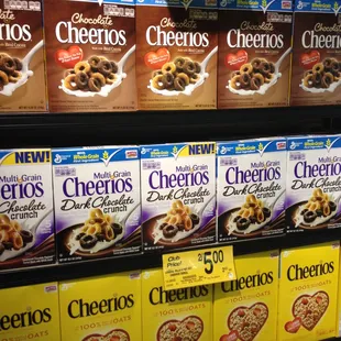 Dark chocolate cheerios?  This is a thing?!