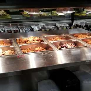 Chicken to grab and go.