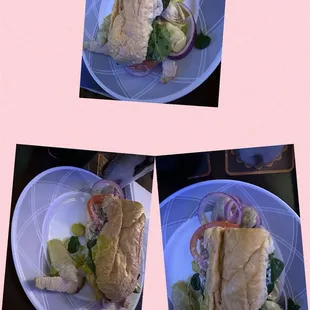 My sandwich today from the deli area ...
