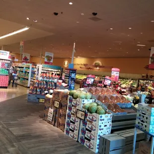 Fruits and veggies nice selection