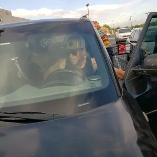 Thieves leaving.