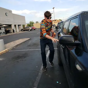 One of the thieves.
