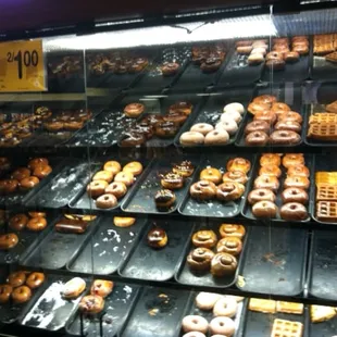 Cheap doughnuts.