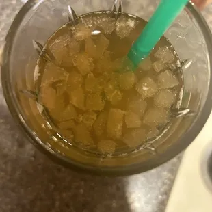 This is not ice boba is supposed to be round