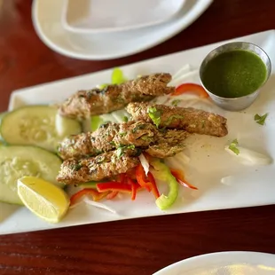 Lamb Seekh Kabab