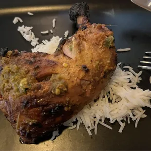 Tandoori Chicken on my plate