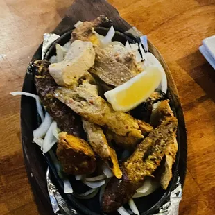 Can't remember the name, but it's like a multi-spread of meat sausages! Incredible!