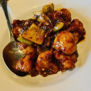 Gobi Manchurian (cauliflower)