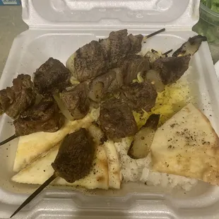 Lamb kabobs