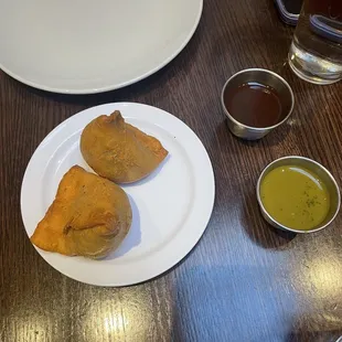 1. Vegetable Samosa