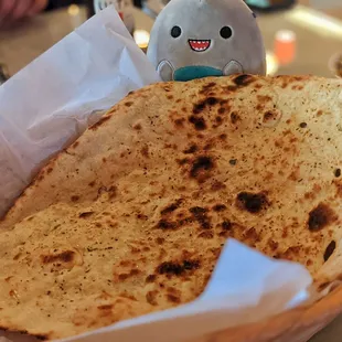 Garlic naan