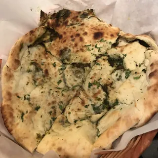 Spinach Naan