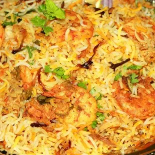 Shrimp Biryani