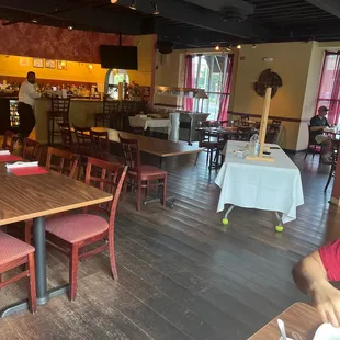 Dining area of Saffron.