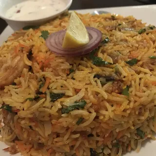 Shrimp Biryani