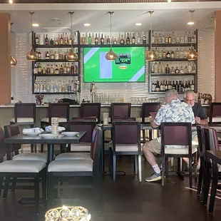 Bar area