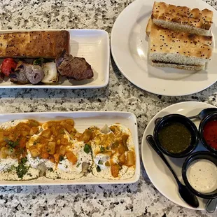 Happy hour spread! This place is amazing!