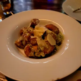 Crispy Pesto Gnocchi