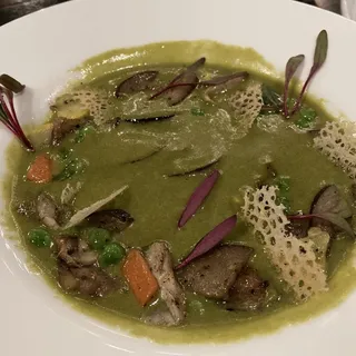 Saffron Green Curry Brunch