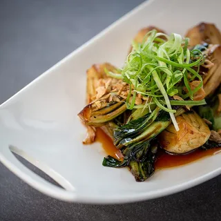 Charred Bok Choy Brunch