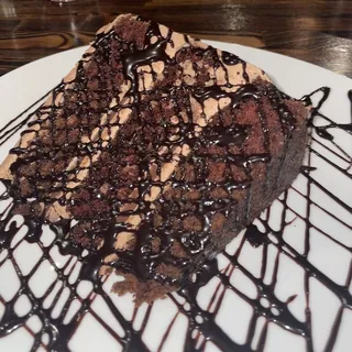 Vegan Triple Chocolate Cake Brunch