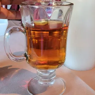 Persian tea with fancy sugar cubes