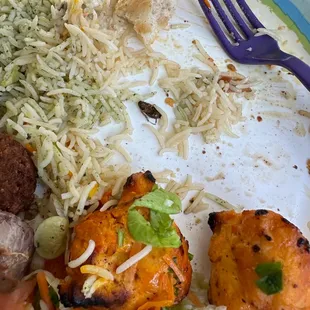 We brought take out home but found cockroaches in the meal.