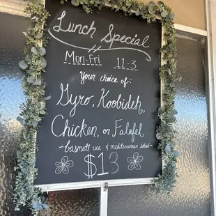 Lunch special