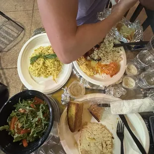 Gyro Plate, Greek salad