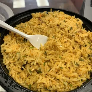 a bowl of rice