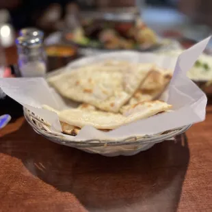Garlic naan