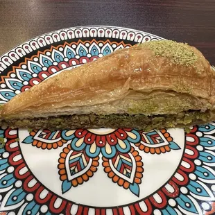 Pistachio baklava