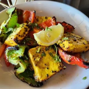 Kolonji paneer tikka (appetizer)