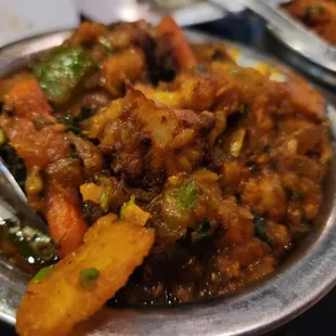 Kadai vegetables
