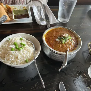 Achari Aloo Lamb