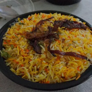 Lamb biryani