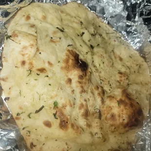 Garlic naan