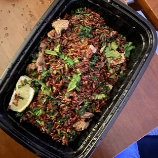 Healthy Fried Rice (Beef)