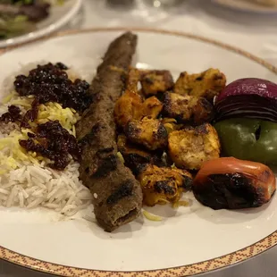 Combination Kabob Plate